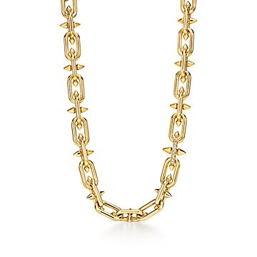 Tiffany Titan by Pharrell Williams Clasp Necklace in Gold with