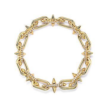Tiffany Titan by Pharrell Williams Link Bracelet in Gold with