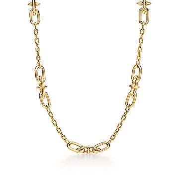 Tiffany Titan by Pharrell Williams Medium Link Station Necklace in