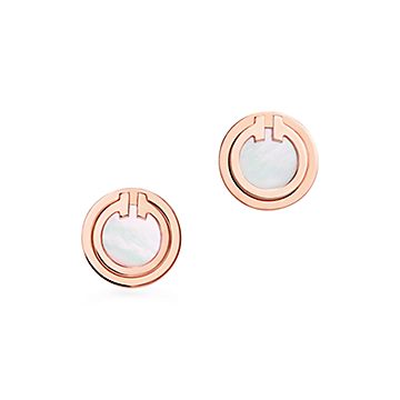 tiffany mother of pearl earrings