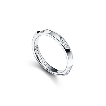 Кольцо Tiffany True из платины с 