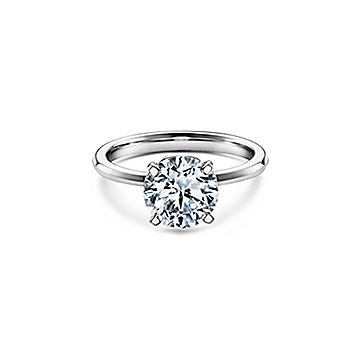 karbonade makkelijk te gebruiken Ja Tiffany True® Engagement Ring with a Round Brilliant Diamond