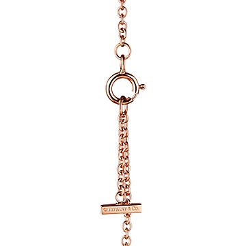 Tiffany T Smile Bracelet in Rose Gold | Tiffany & Co.
