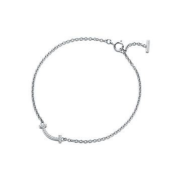 tiffany t smile bracelet sterling silver