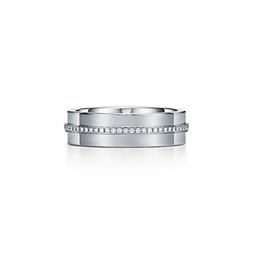 Tiffany t two ring on sale titanium