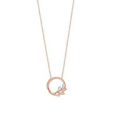 Buy Circle Designed 14Kt Rose Gold Necklace and Earrings Set Online | ORRA