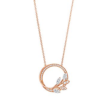 Rose gold BVLGARI BVLGARI Necklace White with 0.06 ct Diamonds,Mother of  Pearl | Bulgari Official Store