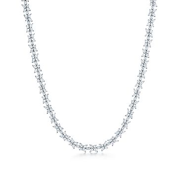 1 ct. t.w. Diamond Tennis Necklace in Sterling Silver | BJ's Wholesale Club