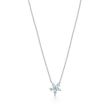 tiffany snowflake diamond necklace