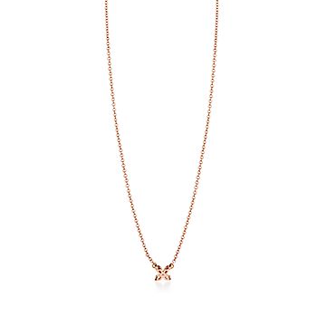 Tiffany Victoria Pendant In 18k Rose Gold With Diamonds Mini Co - Tiffany Victoria Pendant Mini Tiffany Victoria Pendant In 18k Rose Gold With Diamonds Mini Co - Tiffany Victoria Pendant Mini