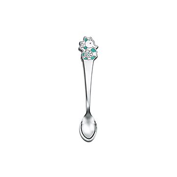 Tiny Tiffany Seahorse Baby Spoon in Sterling Silver