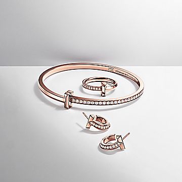 ティファニー T T ワン リング ダイヤモンド ローズゴールド | Tiffany 