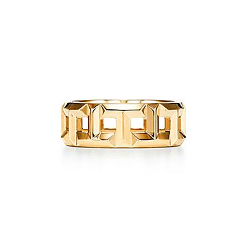 ティファニー T True 8MM リング 18K ゴールド | Tiffany & Co.