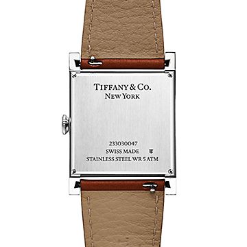 Union Square 30 mm Mechanical Watch in Steel with a White Dial