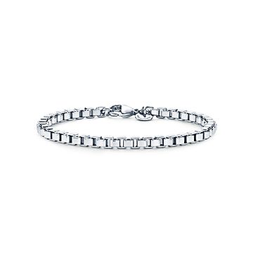 Tiffany T Smile Bracelet in White Gold | Tiffany & Co.