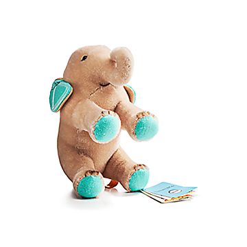 ティファニー x シュタイフ エレファントのぬいぐるみ | Tiffany & Co