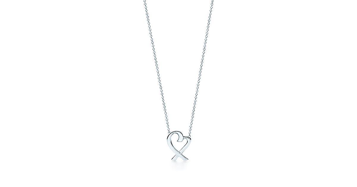 Paloma Picasso® Loving Heart pendant in sterling silver, small
