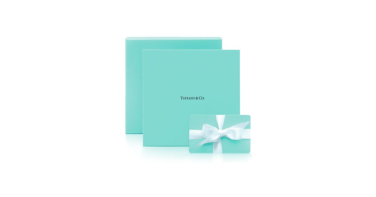 $50 Tiffany Gift Card. | Tiffany & Co.