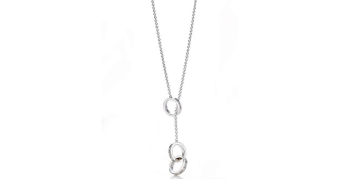Tiffany 1837® interlocking circles lariat in sterling silver. | Tiffany ...