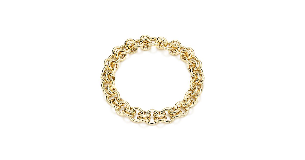 Tiffany Co Schlumberger Link Bracelet In 18k Gold Schlumberger Link Bracelet In 18k Gold Tiffany Co