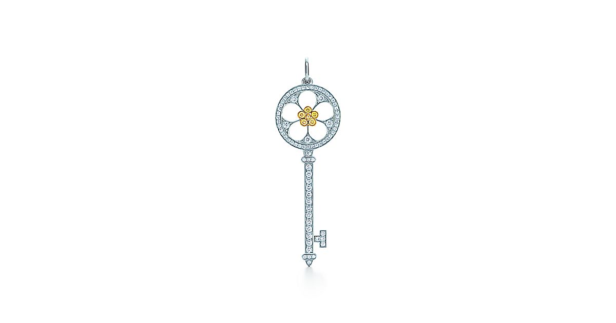 Open Daisy Key Pendant