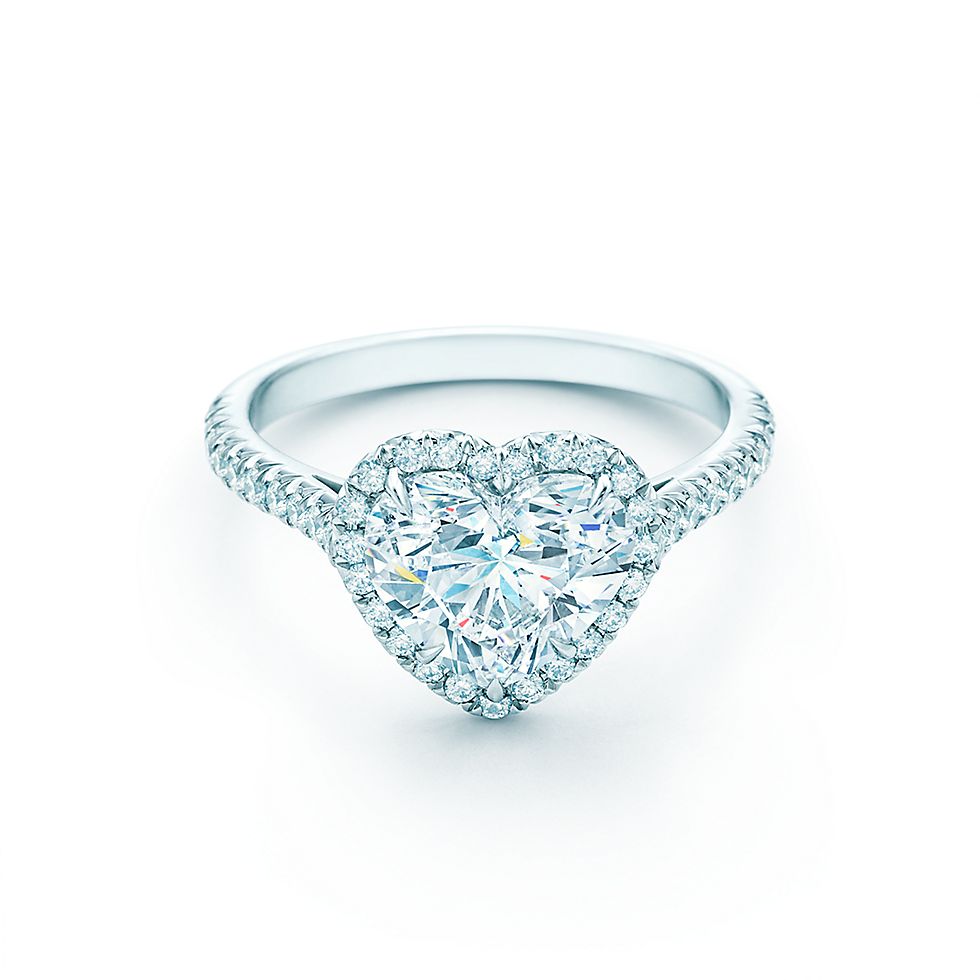 Heart Shaped Diamond Engagement Rings Tiffany Co