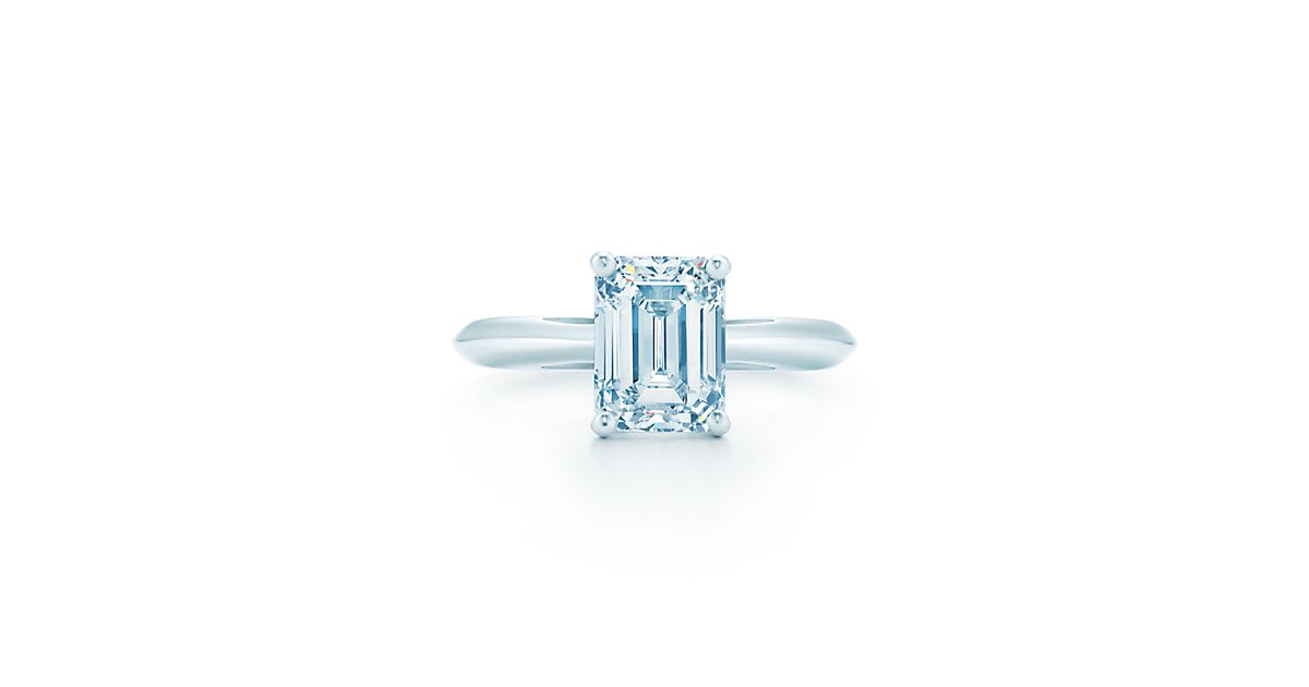 Emerald Cut Diamond Engagement Rings Tiffany & Co.