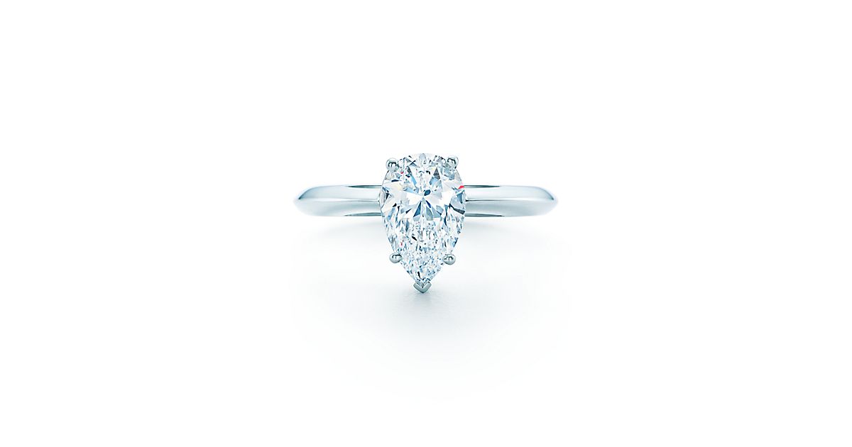 Pear Shaped Diamond Engagement Rings | Tiffany & Co.