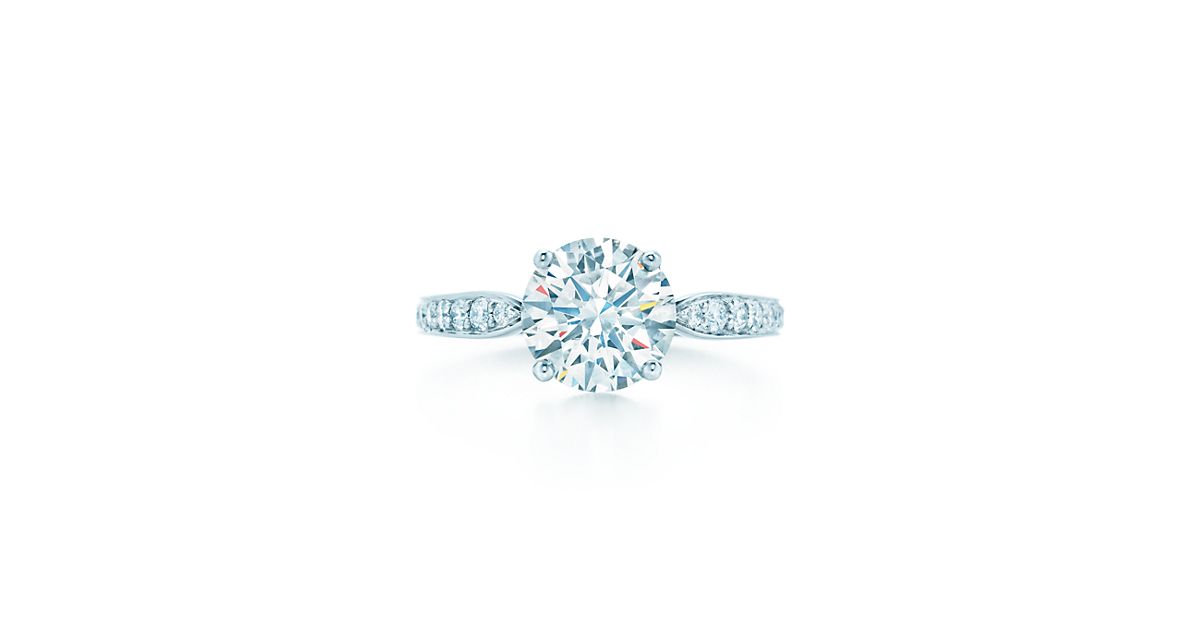 Tiffany Harmony® with Beadset Band Engagement Rings Tiffany & Co.