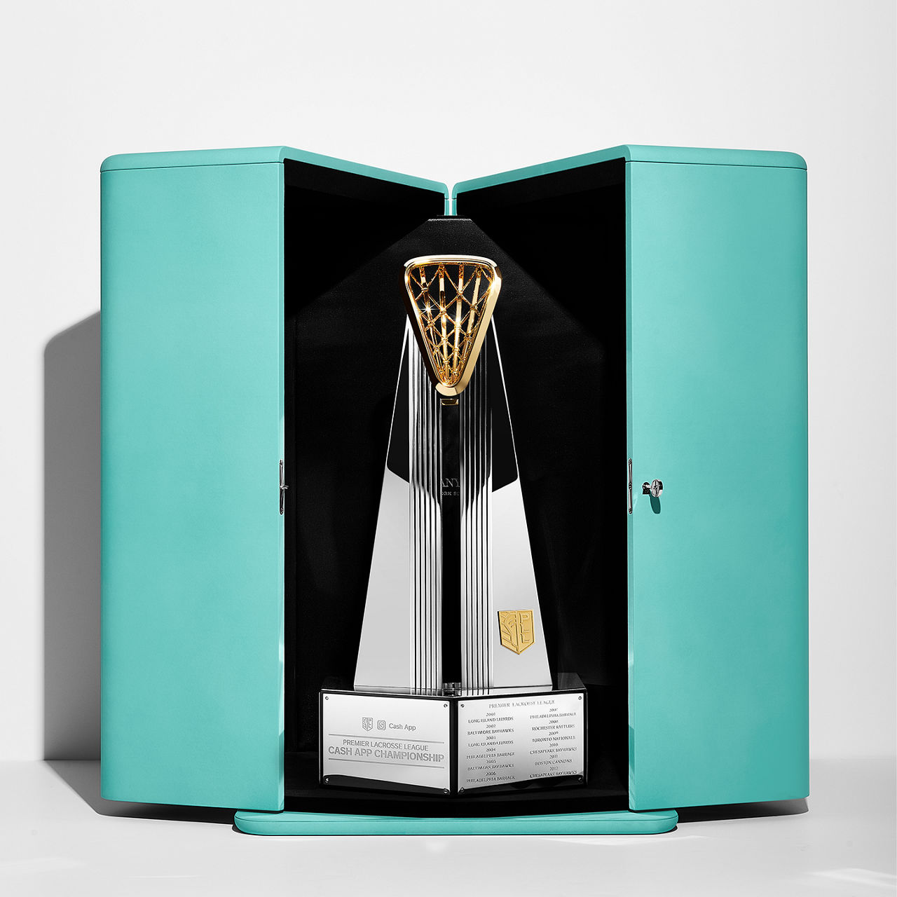 Die Premier League Lacrosse Championship Trophy