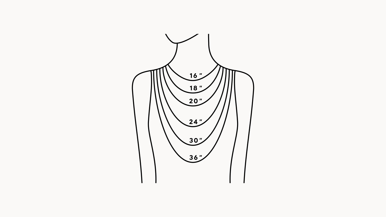 Find Your Necklace and Pendant Length