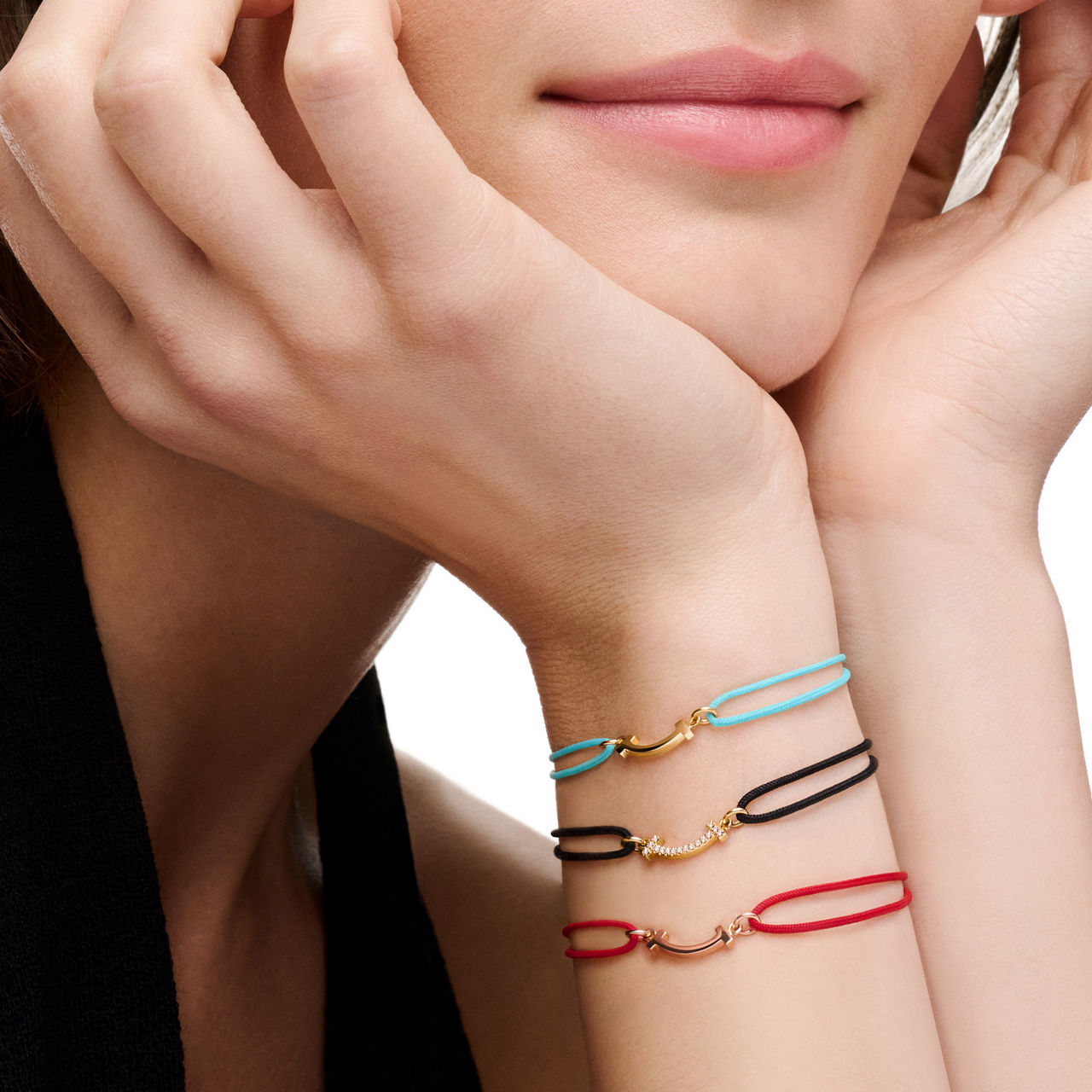 T by Tiffany Smile Cord Bracelets