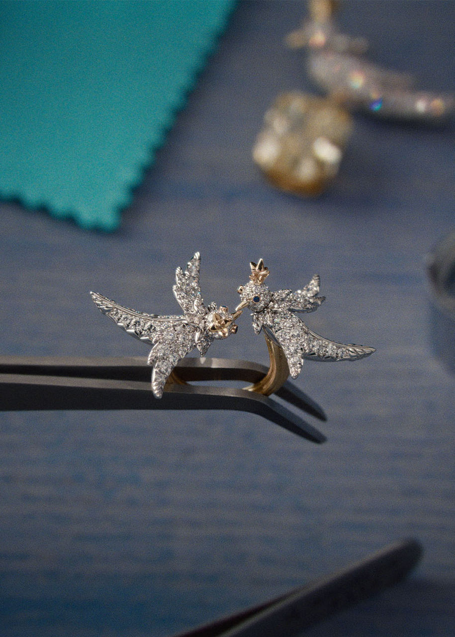 Tiffany Bird on a Rock by Jean Schlumberger | Tiffany & Co.