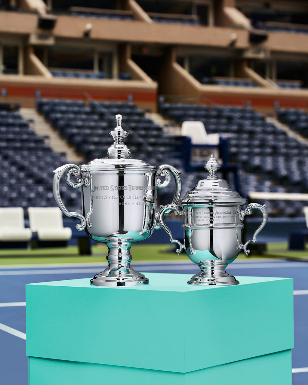 The Singles Championship Trophies