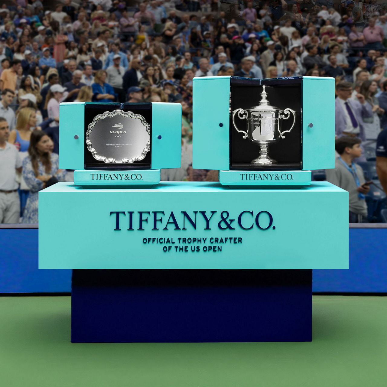 The Singles Championship Trophies