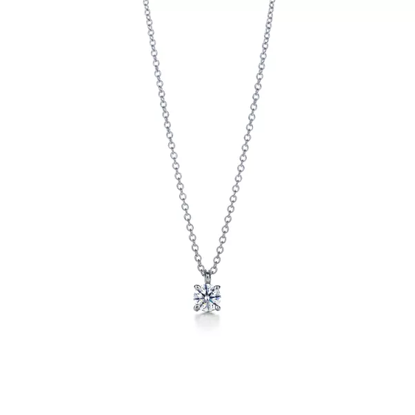 Diamond Pendant in Platinum