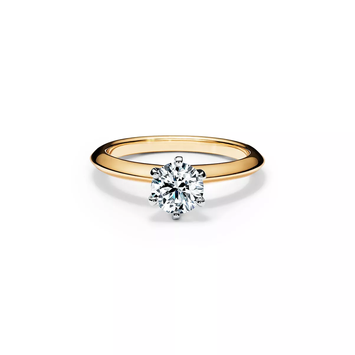  Engagement Ring in 18k Yellow Gold