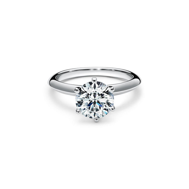 Tiffany® Setting:Verlobungsring in Platin