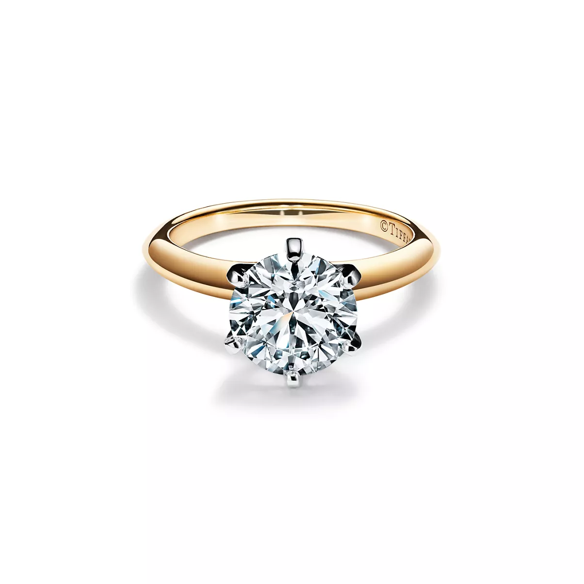  Engagement Ring in 18k Yellow Gold