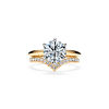 Tiffany&reg; Setting: Bague de fian&ccedil;ailles en or jaune 18&nbsp;carats num&eacute;ro dimage {1}