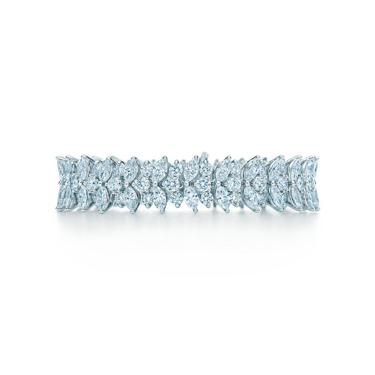 Bracciale Cluster con diamanti taglio marquise numero immagine 24
