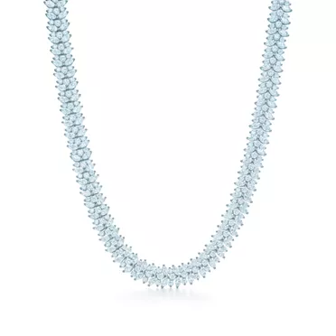 Collar de racimos de diamantes en talla marquesa, 2