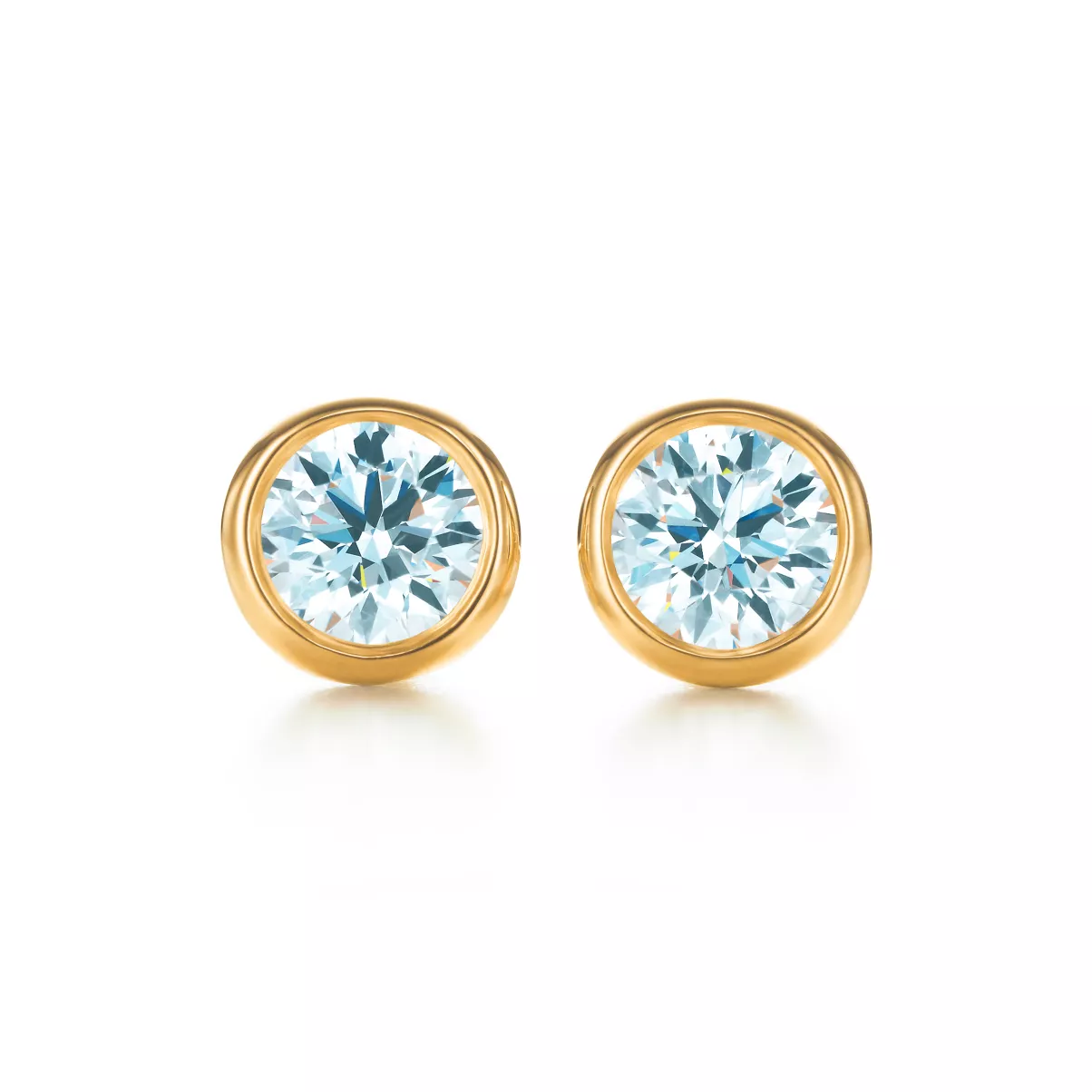 Diamonds by the Yard&reg; Earrings in Yellow Gold