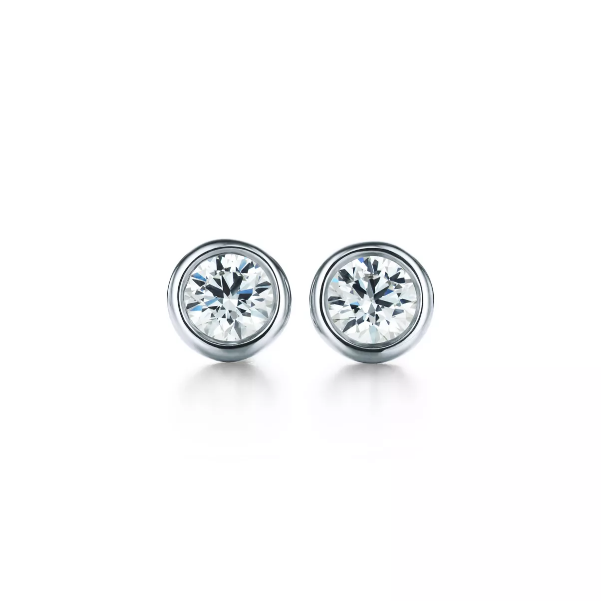 Diamonds by the Yard&reg; Earrings in Platinum
