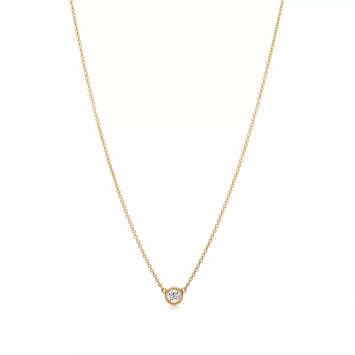 Diamonds by the Yard&reg; Pendant in Yellow Gold
