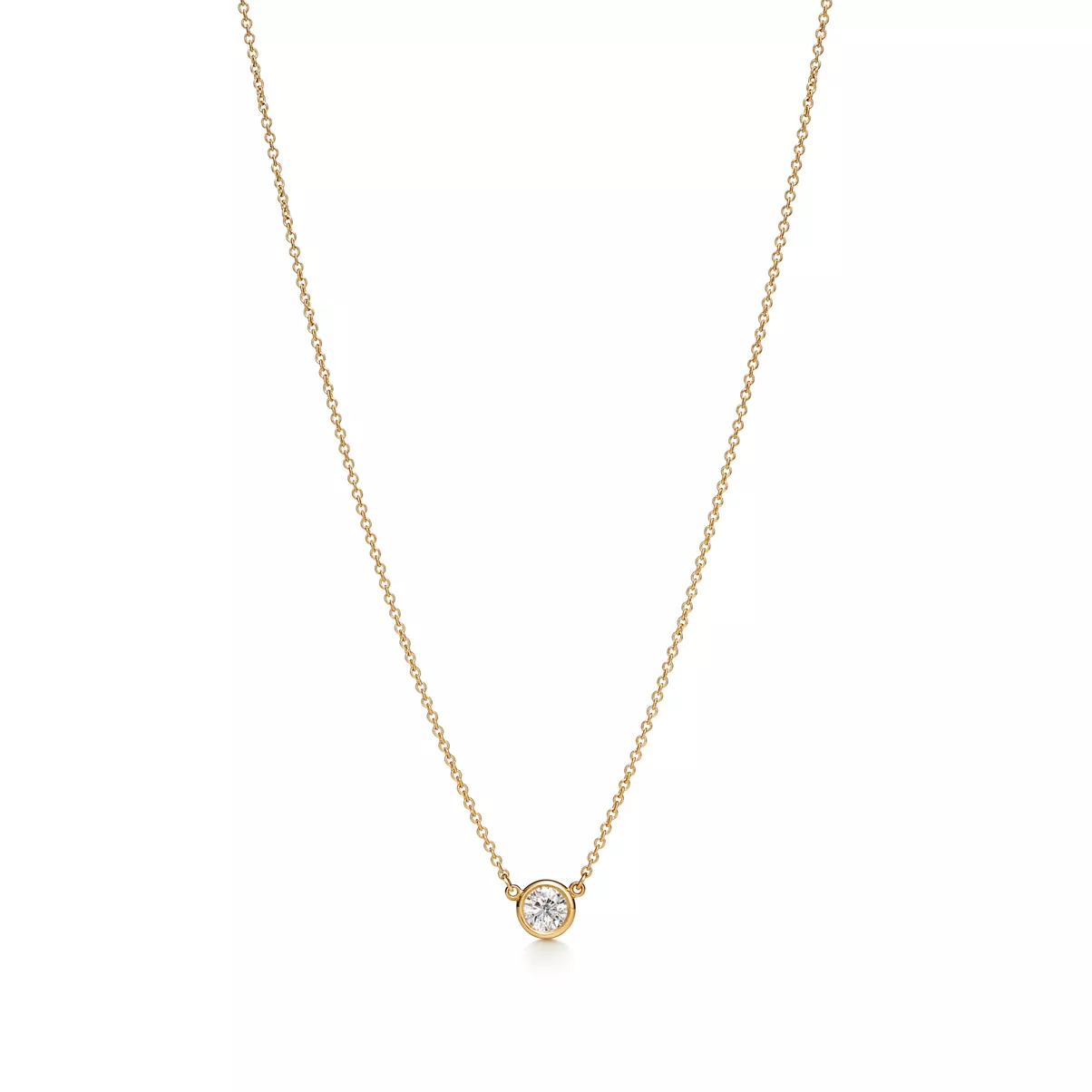 Diamonds by the Yard&reg; Pendant in Yellow Gold