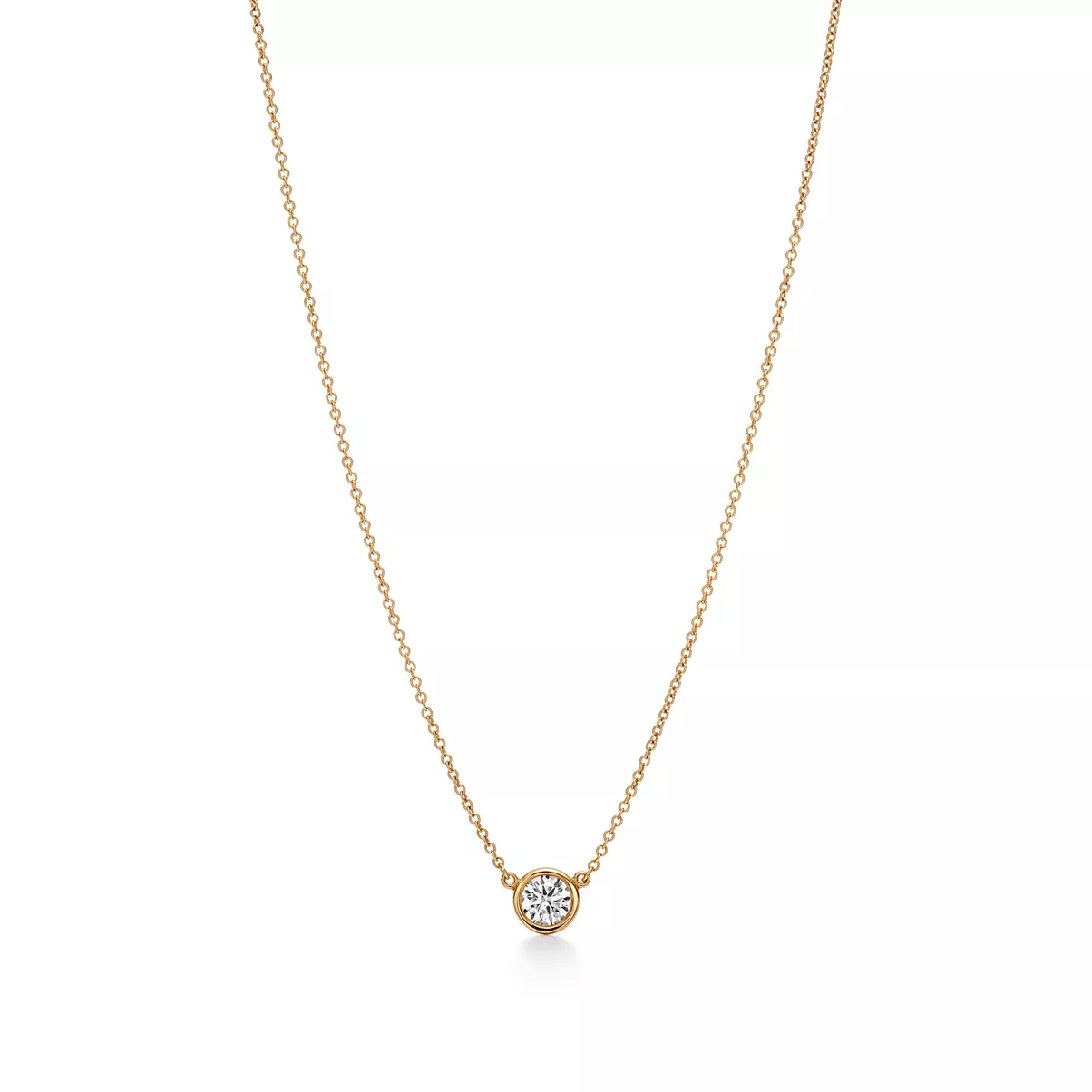 Diamonds by the Yard&reg; Pendant in Yellow Gold