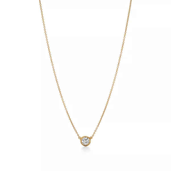 Diamonds by the Yard&reg; Pendant in Yellow Gold