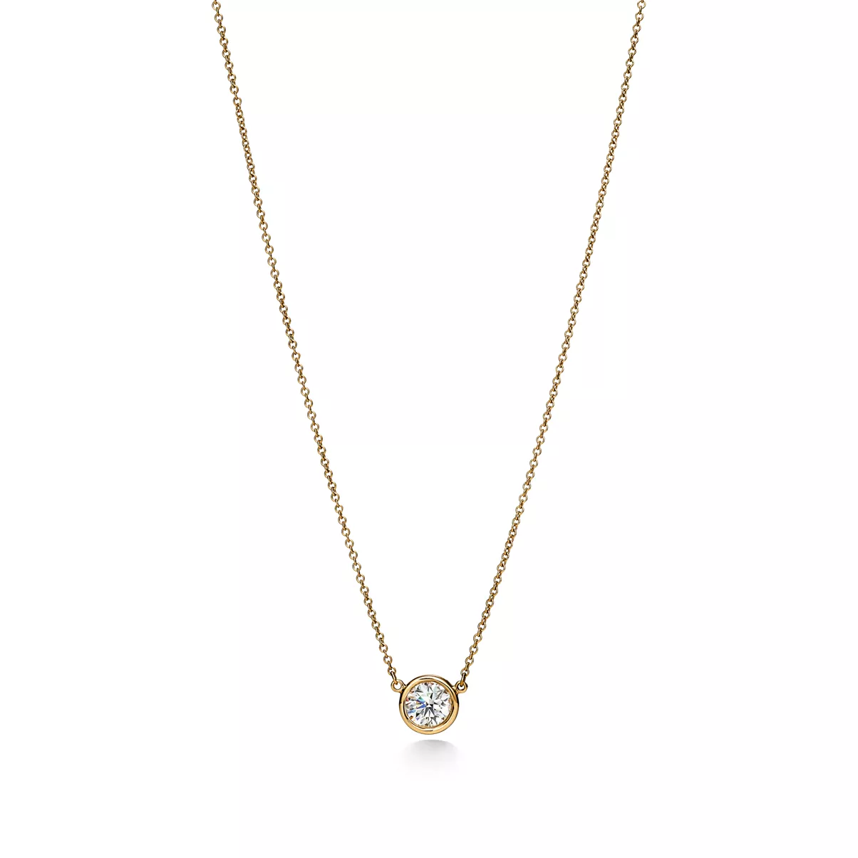 Diamonds by the Yard&reg; Pendant in Yellow Gold