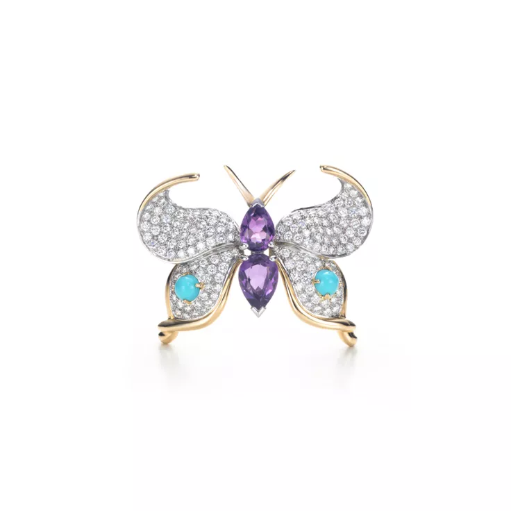 Jean Schlumberger by Tiffany:Butterfly clip, 4